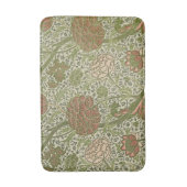 William Morris Cray Sage Blume Floral Botanical Badematte (Vorderseite Vertikal)