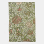 William Morris Cray Sage Blume Floral Botanical Geschirrtuch (Vertikal)