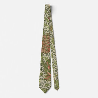 William Morris Cray Sage Blume Floral Botanical Krawatte