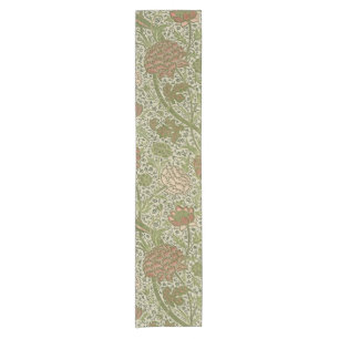 William Morris Cray Sage Blume Floral Botanical Kurzer Tischläufer