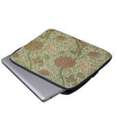 William Morris Cray Sage Blume Floral Botanical Laptopschutzhülle (Vorne Knopf)