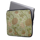 William Morris Cray Sage Blume Floral Botanical Laptopschutzhülle (Vorderseite Links)
