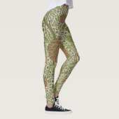 William Morris Cray Sage Blume Floral Botanical Leggings (Rechts)