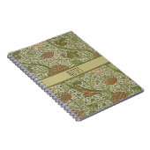 William Morris Cray Sage Blume Floral Botanical Notizblock (Rechte Seite)