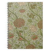 William Morris Cray Sage Blume Floral Botanical Notizblock (Vorderseite)