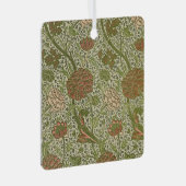 William Morris Cray Sage Blume Floral Botanical Ornament Aus Metall (Vorderseite Rechts)