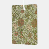 William Morris Cray Sage Blume Floral Botanical Ornament Aus Metall (Vorderseite links)