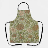 William Morris Cray Sage Blume Floral Botanical Schürze (Vorderseite)