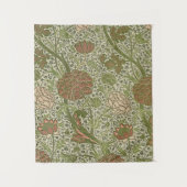 William Morris Cray Sage Blume Floral Botanical Wandteppich (Vorderseite)
