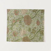 William Morris Cray Sage Blume Floral Botanical Wandteppich (Vorderseite (Horizontal))
