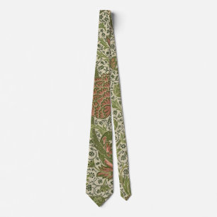 William Morris Cray Sage Blume Floral Botanisch Krawatte