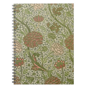 William Morris Cray Sage Blume Floral Botanisch Notizblock