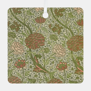 William Morris Cray Sage Blume Floral Botanisch Ornament Aus Metall