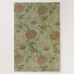William Morris Cray Sage Blume Floral Botanisch Puzzle