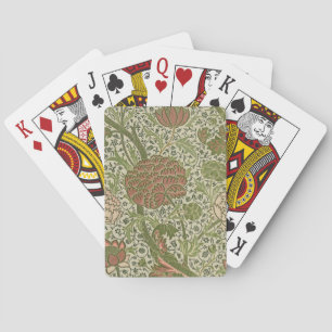 William Morris Cray Sage Blume Floral Botanisch Spielkarten