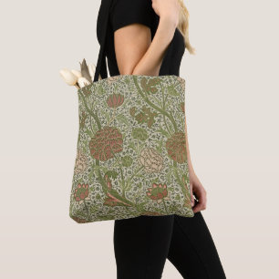 William Morris Cray Sage Blume Floral Botanisch Tasche