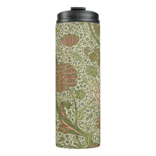 William Morris Cray Sage Blume Floral Botanisch Thermosbecher