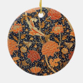 William Morris Cray Tapete Blumenmuster Keramik Ornament (Hinten)