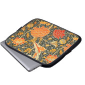 William Morris Cray Tapete Blumenmuster Laptopschutzhülle (Vorne Knopf)