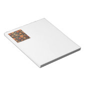 William Morris Cray Tapete Blumenmuster Notizblock (angewinkelt)