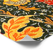 William Morris Cray Tapete Blumenmuster Poster (Ecke)