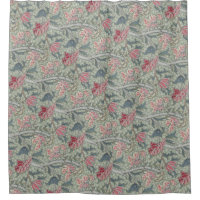 William Morris Cray Vintag Floral Pink Green