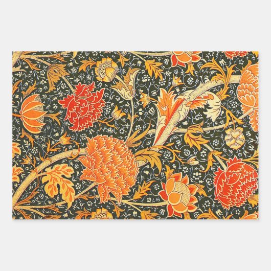 William Morris Cray Wallpaper Blume Pattern Geschenkpapier Set (Vorderseite)
