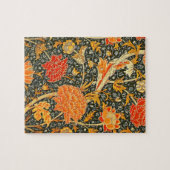 William Morris Cray Wallpaper Blume Pattern Puzzle (Horizontal)
