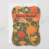 William Morris Cray Wallpaper Pattern Einladung (Vorderseite)