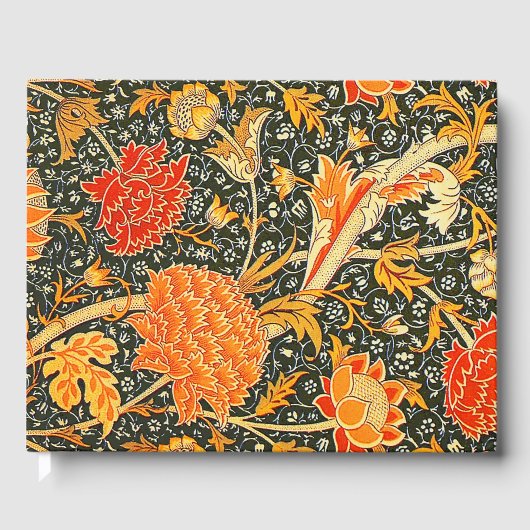William Morris Cray Wallpaper Pattern Gästebuch (Vorderseite)