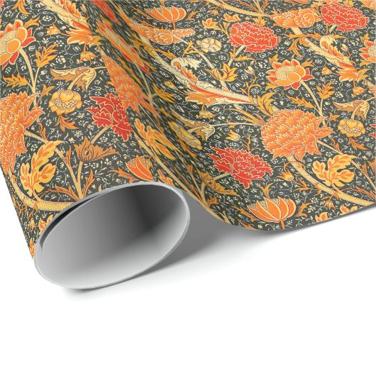 William Morris Cray Wallpaper Pattern Geschenkpapier (Rolleneckpunkt)