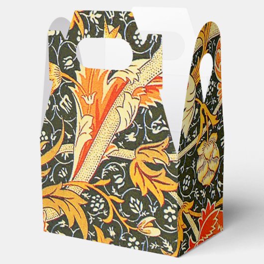 William Morris Cray Wallpaper Pattern Geschenkschachtel (Geöffnet)