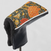 William Morris Cray Wallpaper Pattern Golf Headcover (3/4 Vorderseite)