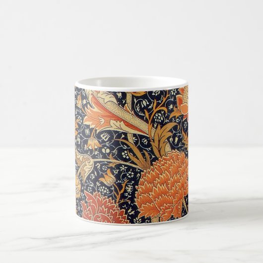 William Morris Cray Wallpaper Pattern Kaffeetasse (Mittel)