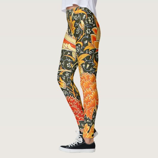 William Morris Cray Wallpaper Pattern Leggings (Links)