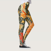 William Morris Cray Wallpaper Pattern Leggings (Rechts)