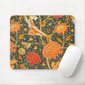 William Morris Cray Wallpaper Pattern Mousepad (Mit Mouse)