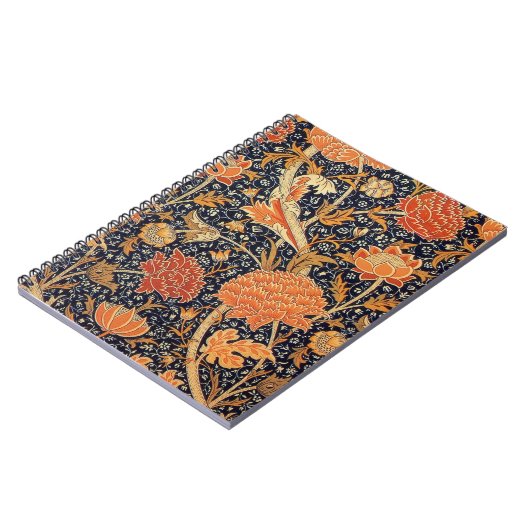 William Morris Cray Wallpaper Pattern Notizblock (Linke Seite)