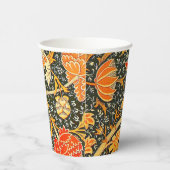 William Morris Cray Wallpaper Pattern Pappbecher (Rechts)