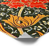 William Morris Cray Wallpaper Pattern Poster (Ecke)