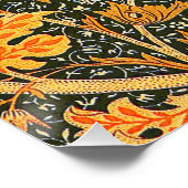 William Morris Cray Wallpaper Pattern Poster (Ecke)