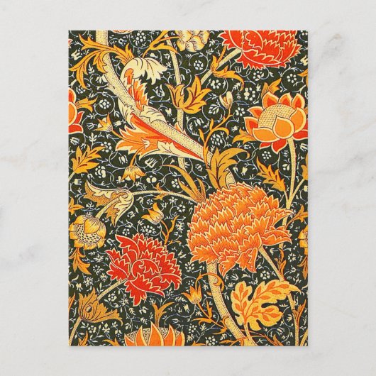 William Morris Cray Wallpaper Pattern Postkarte (Vorderseite)