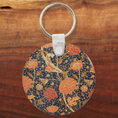 William Morris Cray Wallpaper Pattern Schlüsselanhänger (Vorderseite)