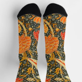 William Morris Cray Wallpaper Pattern Socken (Oben)