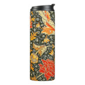 William Morris Cray Wallpaper Pattern Thermosbecher (Nach links gedreht)