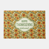 William Morris Customized Erntedank Sunflowers Fußmatte (Vorderseite)