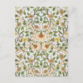 William Morris Daffodil Chintz Pattern Postcard Postkarte (Vorderseite)