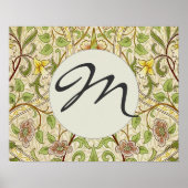 William Morris Daffodil Classic Blume Poster (Vorne)