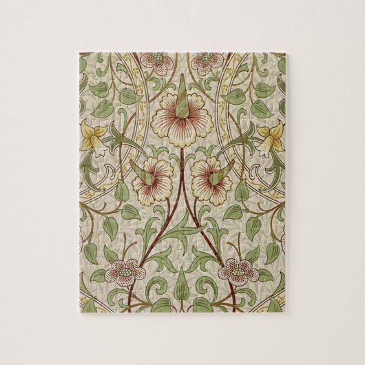 William Morris Daffodil Classic Blume Puzzle (Vertikal)