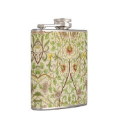 William Morris Daffodil Classic Blume Wallpaper Flachmann (Rechts)